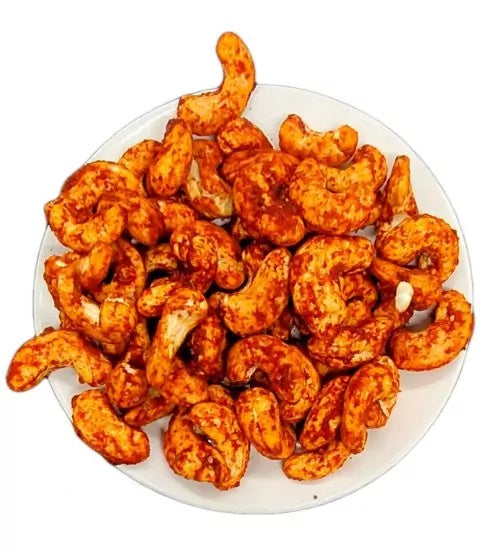 Premium Chilli Cashew Nuts | Hand-Roasted with Real Spices