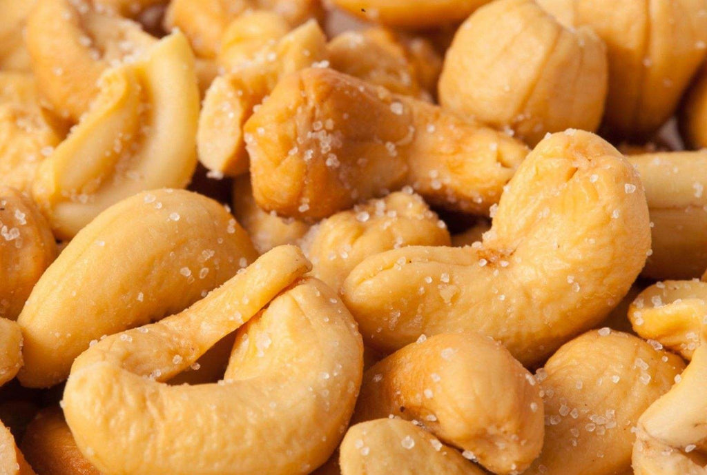 Salted Roasted Cashews | Premium Crunchy Kaju Real Spices