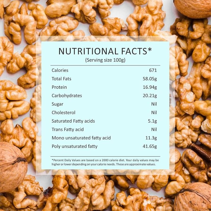 Premium Jumbo Walnut Halves